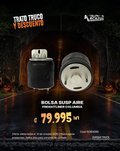 Bolsa de suspensión de aire Freightliner Columbia