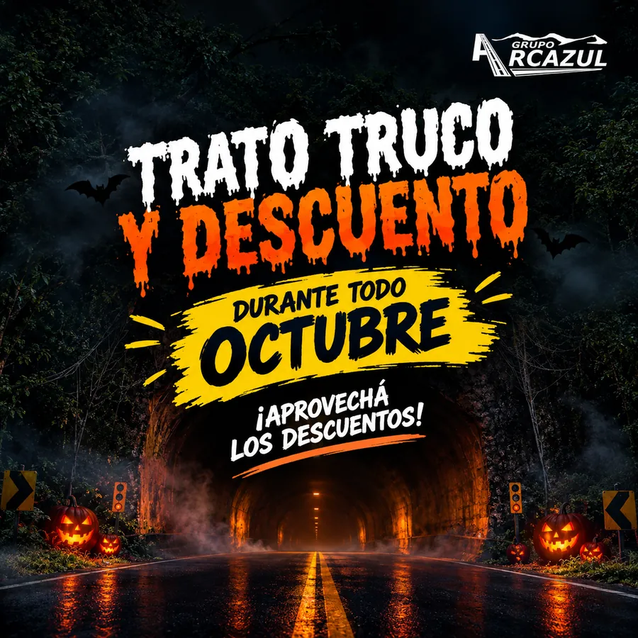 Trato Truco y Descuento: promociones durante todo octubre en Grupo Arcazul