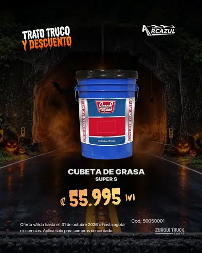 Cubeta de grasa Super S
