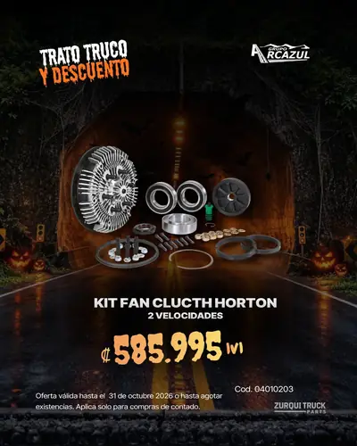 Kit fan clutch Horton 2 velocidades