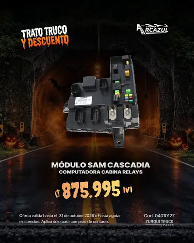 Módulo SAM Cascadia, computadora cabina relays