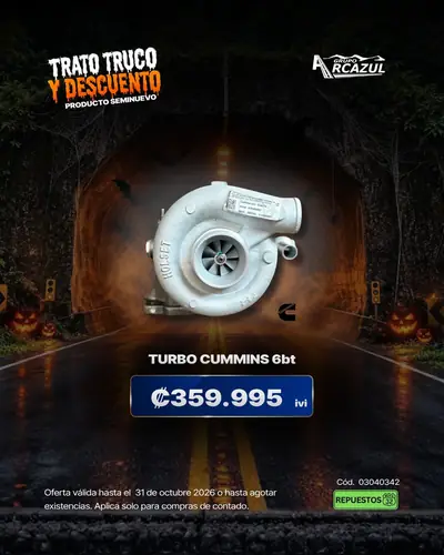 Turbo Cummins 6BT seminuevo