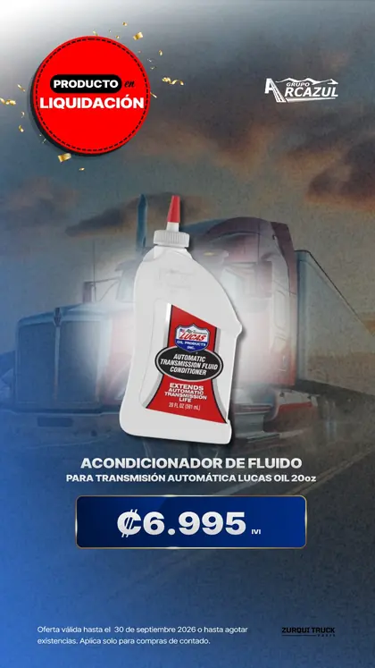 Acondicionador de fluido para transmisión automática Lucas Oil 20oz