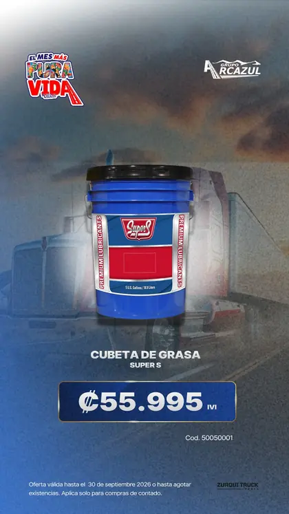 Cubeta de grasa Super S