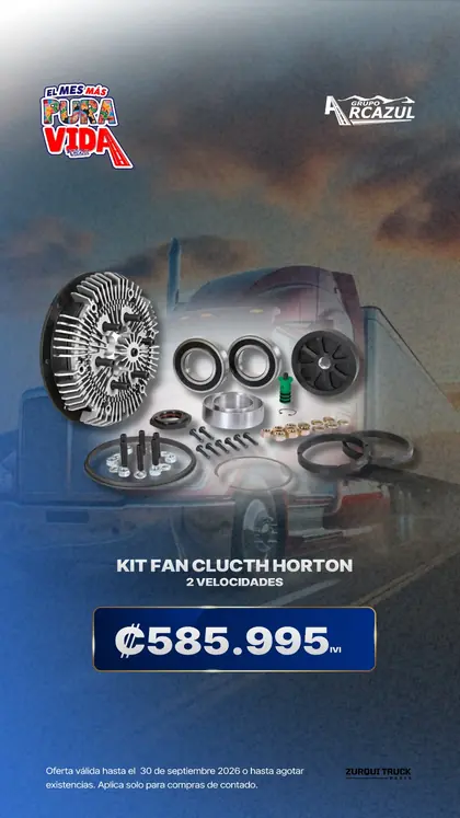 Kit fan clutch Horton 2 velocidades