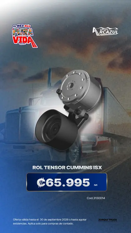 Rol tensor Cummins ISX