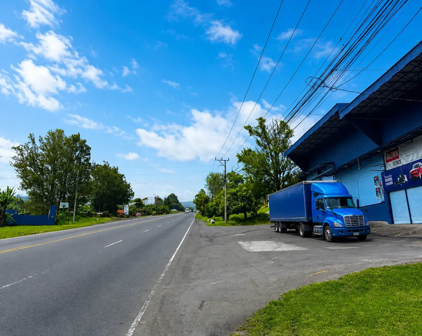 Ruta 32 hacia la montaña costarricense