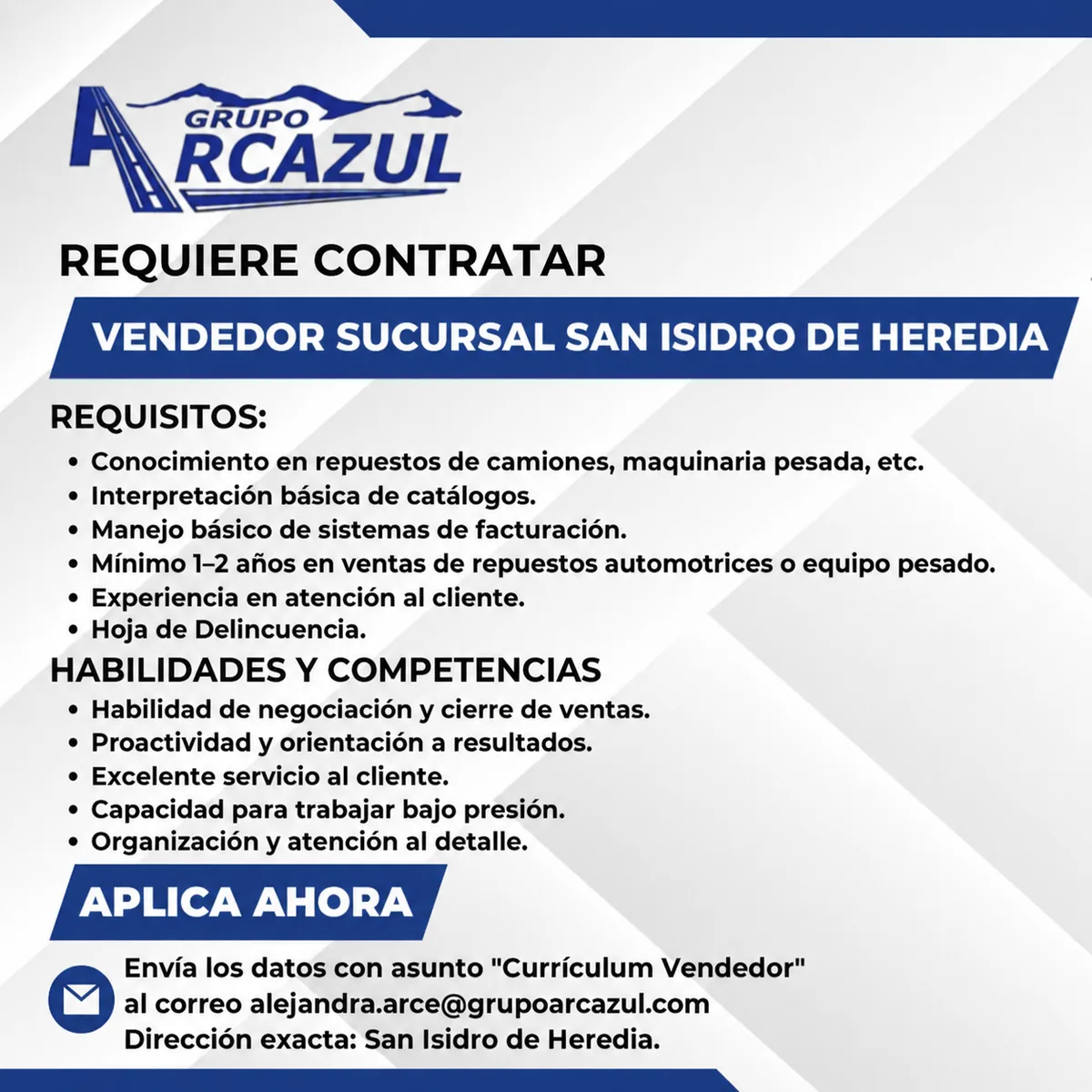 Puesto de Vendedor en San Isidro de Heredia